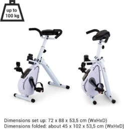 CAPITAL SPORTS Azura Desk Bike - Cardio Bike Voor Gebruik Aan Je Bureau - Hometrainer - 7,5 Kg Vliegwielmassa- Riemaandrijving - Max. 100 Kg 8 CAPITAL SPORTS Azura Desk Bike - Cardio Bike Voor Gebruik Aan Je Bureau - Hometrainer - 7,5 Kg Vliegwielmassa- Riemaandrijving - Max. 100 Kg -Fitnessapparatuur Serie Winkel 1159x1200