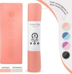 Yoga Mat Sportmat Fitnessmat Antislip Duurzaam Met Yoga Lessen - Roze -Fitnessapparatuur Serie Winkel 1159x1200 5