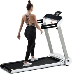 Merax Elektrische Loopband - Opvouwbaar - Inklapbaar Hardloopband - Professioneel - Fitness Hometrainer - Zilver Met Zwart -Fitnessapparatuur Serie Winkel 1160x1200 1
