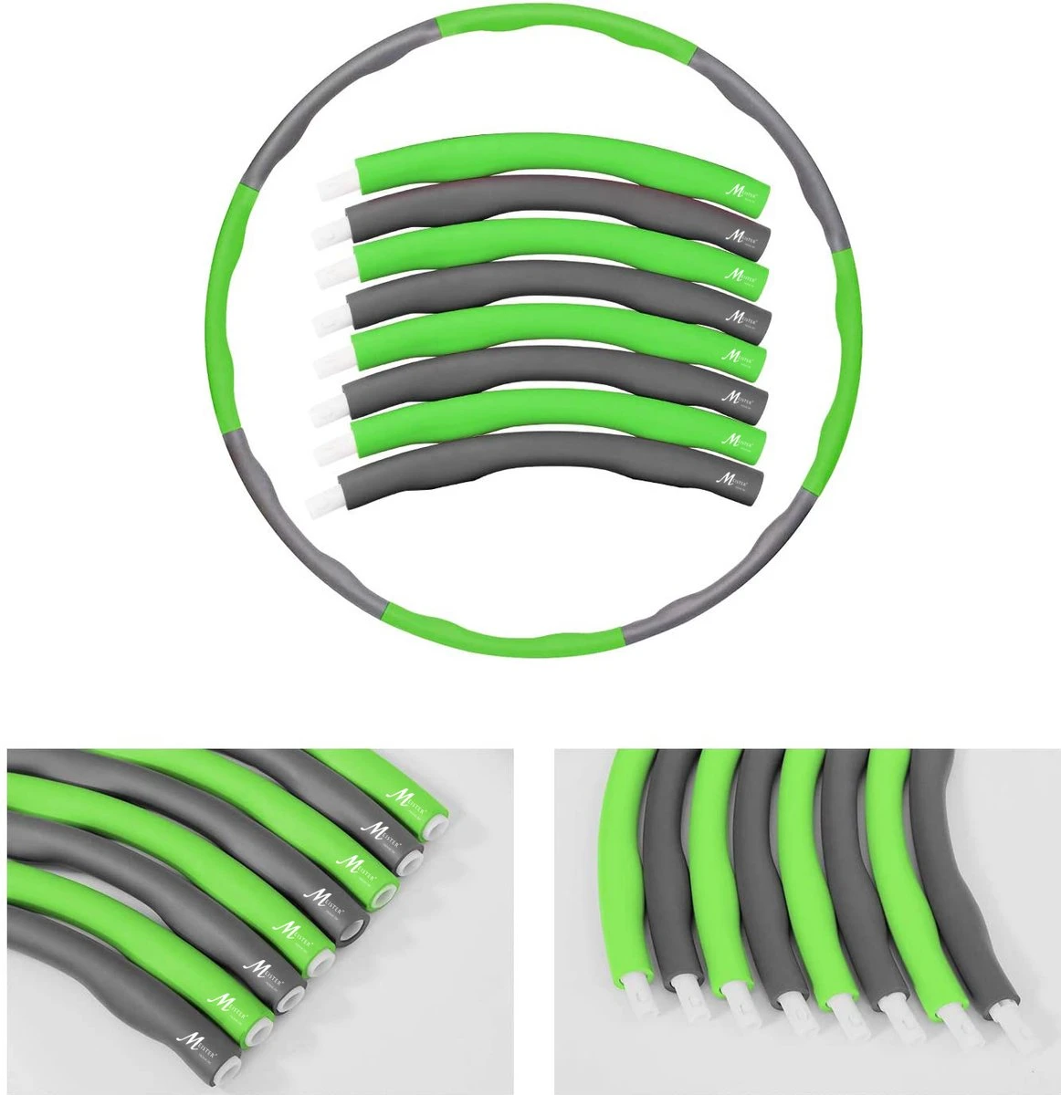 Fitness Hoelahoep - 1 KG - Ø 95 cm - grijs - Sport Hoepel - Thuis - Sporten - Gym Fitness Hoelahoep - 1 KG - Ø 95 Cm - Grijs - Sport Hoepel - Thuis - Sporten - Gym -Fitnessapparatuur Serie Winkel 1162x1200 4