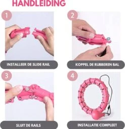 Hula Hoop Fitness - Met Gewicht - Hoepel Fitness - Volwassenen & Kinderen - Roze - Afvallen - Afslanken 7 Hula Hoop Fitness - Met Gewicht - Hoepel Fitness - Volwassenen & Kinderen - Roze - Afvallen - Afslanken -Fitnessapparatuur Serie Winkel 1163x1200 2