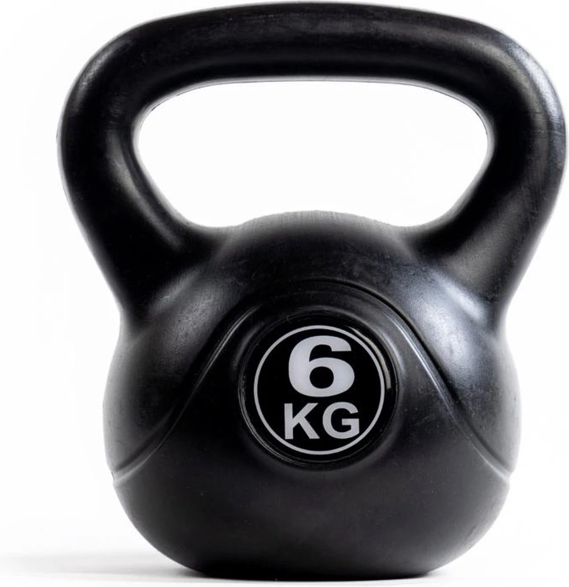 WAYS. Kettlebell - 6 KG - PVC - Zwart WAYS. Kettlebell - 6 KG - PVC - Zwart -Fitnessapparatuur Serie Winkel 1165x1200 6