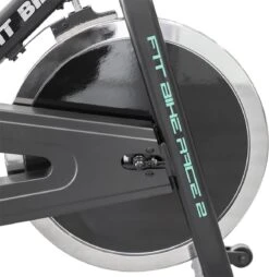 FitBike Race 2 - Indoor Cycle - Fitness Fiets - Incl. Trainingscomputer - 13kg Vliegwiel - V-belt Aandrijving -Fitnessapparatuur Serie Winkel 1167x1200