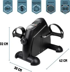 Umbro Stoelfiets - Met Computer - Hometrainer - Bureaufiets - Fietstrainer - Stoelfiets Met Handvaten - Zwart -Fitnessapparatuur Serie Winkel 1169x1200 1