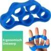 Vingerstretcher Siliconen | Vingergripper | Vinger Training | Handtrainer - Handgripper | Yoga Stretcher | Finger Exercises | Vinger Oefening - Blauw (4KG - 8.8LB) -Fitnessapparatuur Serie Winkel 1169x1200 6