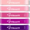 Resistance Band Weerstandsbanden Fitness Elastiek - Set Van 5 - Bootybands - Billen En Buikspieren Trainen - Roze En Paars -Fitnessapparatuur Serie Winkel 1173x1200