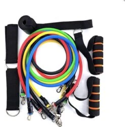 Fitness Elastiek - Resistance Band - Weerstandsbanden Set - Workout Set Met Handvatten, Enkel Straps En Deuranker -Fitnessapparatuur Serie Winkel 1177x1200 2