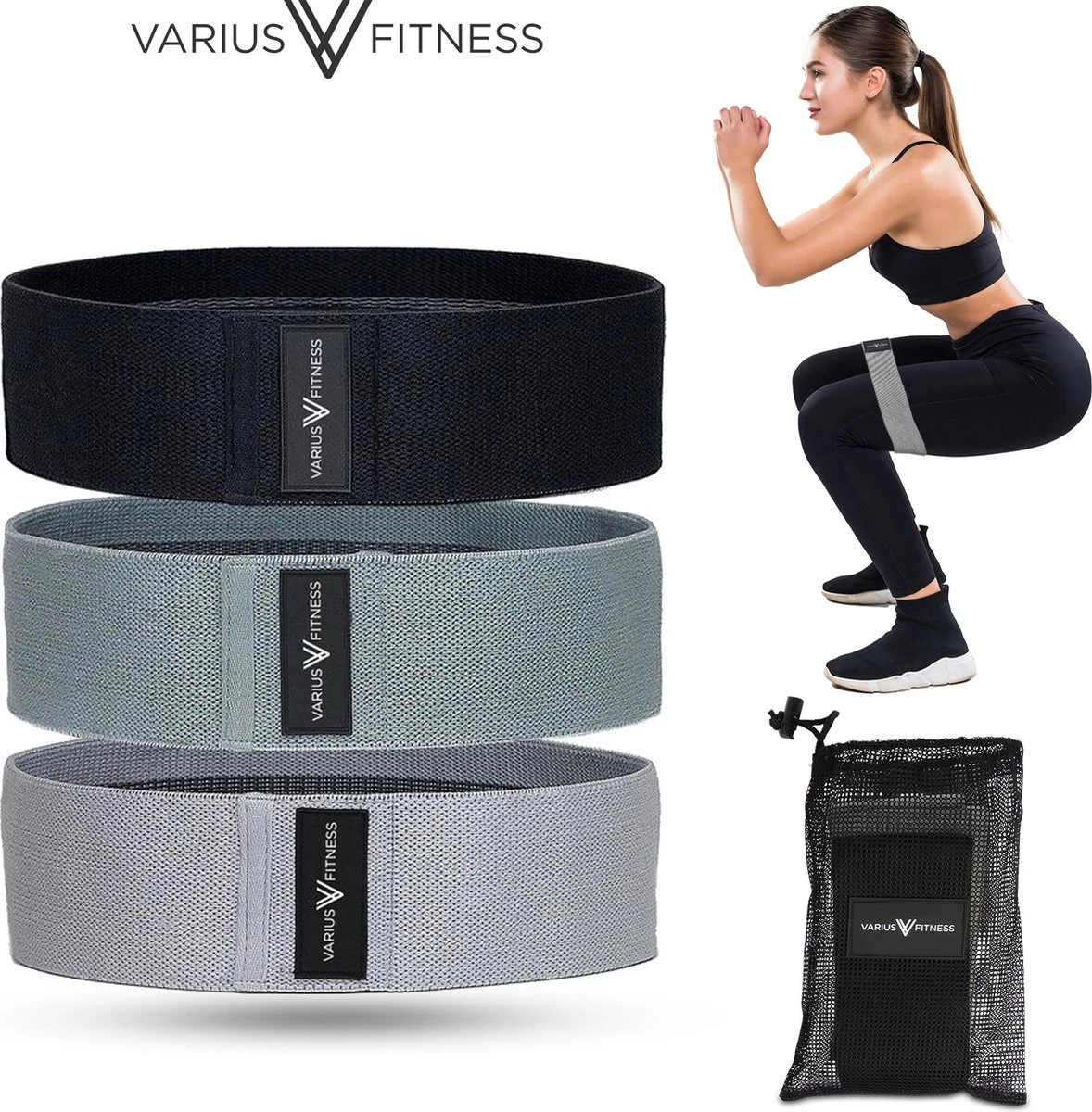 Varius Fitness® Pro Weerstandbanden - Resistance Bands - Bootybands - Hoge Kwaliteit - 3 Stuks - Inclusief Opbergzakje - Workout - Yoga - Benen en Billen - Thuis Sporten - Squat Bands Varius Fitness® Pro Weerstandbanden - Resistance Bands - Bootybands - Hoge Kwaliteit - 3 Stuks - Inclusief Opbergzakje - Workout - Yoga - Benen En Billen - Thuis Sporten - Squat Bands -Fitnessapparatuur Serie Winkel 1178x1200 4