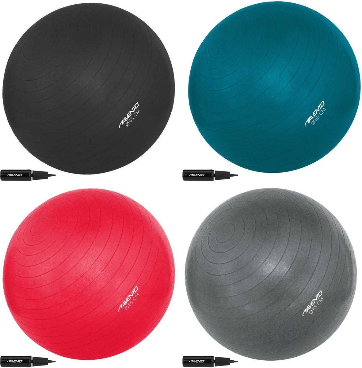 Avento Fitness/Gymbal + Pomp - Ø 65cm - Blauw Avento Fitness/Gymbal + Pomp - Ø 65cm - Blauw -Fitnessapparatuur Serie Winkel 1181x1200 1