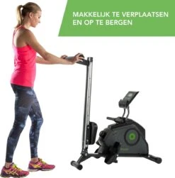 Tunturi Cardio Fit R30 Roeitrainer - Inklapbaar - Roeimachine Met 8 Weerstandsniveaus - Roeiapparaat Voor Thuis - Incl. Tablethouder -Fitnessapparatuur Serie Winkel 1182x1200