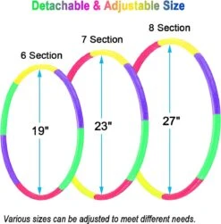 Borvat® | Hoelahoep For Kids - Afneembaar - Verstelbaar Gewicht - Meisjes En Jongens - Fitness - Dierentraining -Fitnessapparatuur Serie Winkel 1183x1200 6