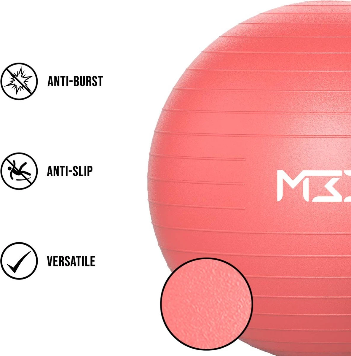 Fashion 33 Oefenbal - 55 tot 85 cm Extra Dikke Anti-Barst Yoga Bal met Luchtpomp - Oefenbal voor Fitness, Pilates, Zwangerschap, Kantoor - Core Training - Pilates Bal - Zitbal Kantoor Ergonomisch Fashion 33 Oefenbal - 55 Tot 85 Cm Extra Dikke Anti-Barst Yoga Bal Met Luchtpomp - Oefenbal Voor Fitness, Pilates, Zwangerschap, Kantoor - Core Training - Pilates Bal - Zitbal Kantoor Ergonomisch -Fitnessapparatuur Serie Winkel 1184x1200 5