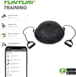 Tunturi Balanstrainer Pro Met Handvatten - Balanskussen Met Resistance Band Set - Balansbal Incl. Meegeleverde Voetpomp - Incl. Gratis Fitness App 18 Tunturi Balanstrainer Pro Met Handvatten - Balanskussen Met Resistance Band Set - Balansbal Incl. Meegeleverde Voetpomp - Incl. Gratis Fitness App -Fitnessapparatuur Serie Winkel 1188x1200 11