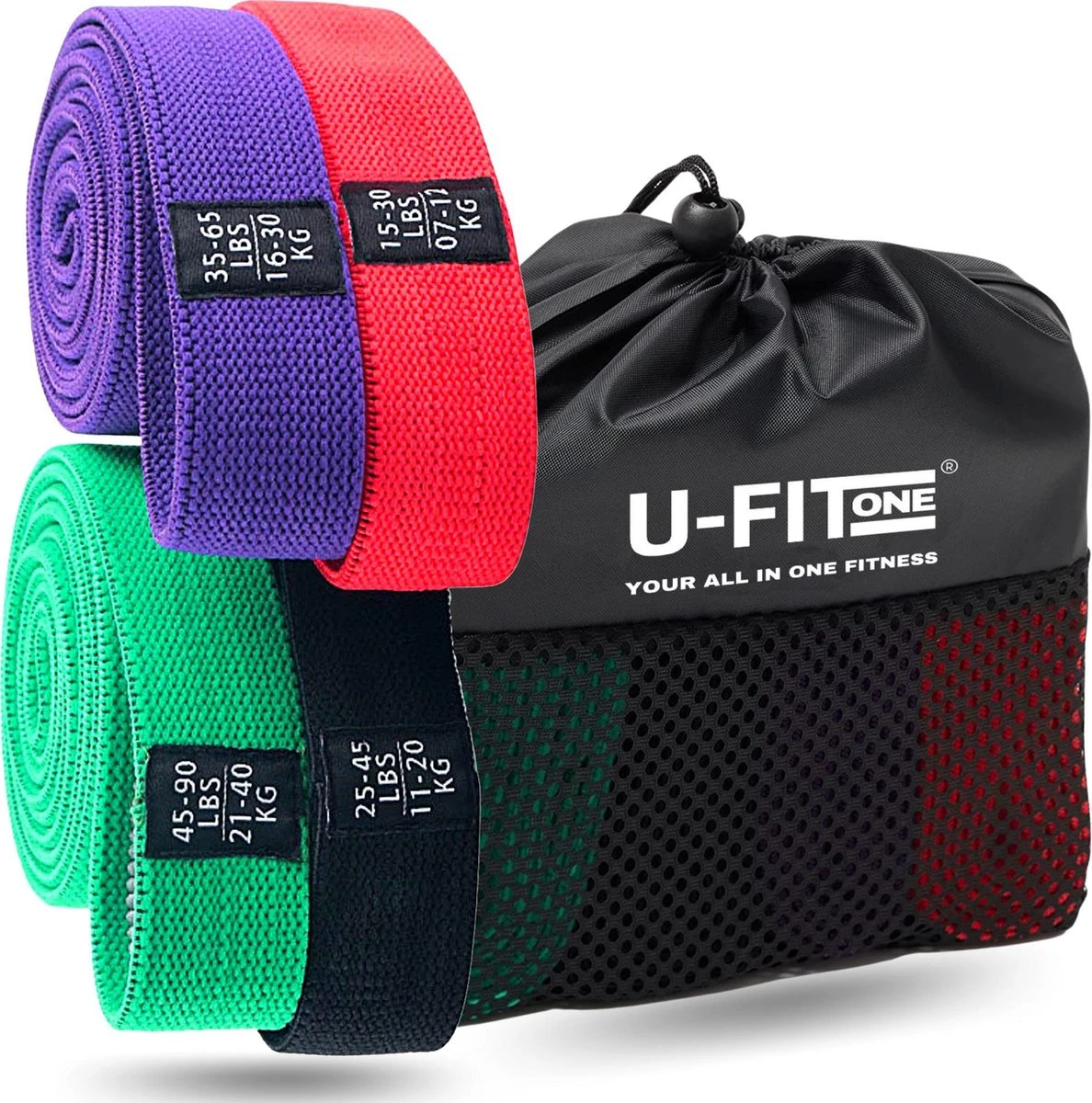 U Fit One 4 Delige Lange Resistance Band Set - Stoffen Fitness Elastiek - Elastieken - Weerstandsband - Stretch band - Fitnessband - Fysiotherapie - Yogaband - Yoga - Pilates U Fit One 4 Delige Lange Resistance Band Set - Stoffen Fitness Elastiek - Elastieken - Weerstandsband - Stretch Band - Fitnessband - Fysiotherapie - Yogaband - Yoga - Pilates -Fitnessapparatuur Serie Winkel 1188x1200 15