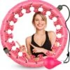 FAVE Verstelbare Hoelahoep Met Gewicht – Hula Hoep Fitness – Weighted – Hoepel – Voor Volwassenen En Kinderen - Roze -Fitnessapparatuur Serie Winkel 1188x1200 6