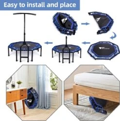 FOXSPORT Trampoline - Jump - Fitness - Volwassene Of Kindertrampoline - Fitness Trampoline Met Handvat - Mini Trampoline - Kleine Trampoline - Sport Trampoline - Inclusief Handgrip - Fitnesstrampolines - 119 Cm 10 FOXSPORT Trampoline - Jump - Fitness - Volwassene Of Kindertrampoline - Fitness Trampoline Met Handvat - Mini Trampoline - Kleine Trampoline - Sport Trampoline - Inclusief Handgrip - Fitnesstrampolines - 119 Cm -Fitnessapparatuur Serie Winkel 1189x1200 1