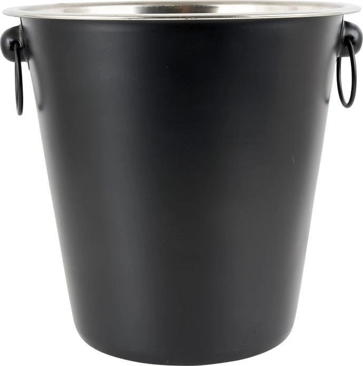 Champagnekoeler - RVS - Mat Zwart - Ø 22 cm Merkloos Champagnekoeler - RVS - Mat Zwart - Ø 22 Cm -Fitnessapparatuur Serie Winkel 1191x1200 1