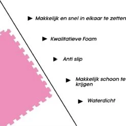 Buxibo Yogamat 60x60x1CM - Set Van 6 - Anti Slip - Isoleert Geluid & Waterdicht - Fitness/Yoga/Sport/Vloer/Zwembad Foam Mat - Voor Kind En Volwassenen - Roze 6 Buxibo Yogamat 60x60x1CM - Set Van 6 - Anti Slip - Isoleert Geluid & Waterdicht - Fitness/Yoga/Sport/Vloer/Zwembad Foam Mat - Voor Kind En Volwassenen - Roze -Fitnessapparatuur Serie Winkel 1195x1200 15