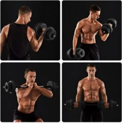 Hoppa! Halterset,verstelbare Kunststof Dumbbell Set, Met Aansluitende Stalen Buis, Halters, Dumbbell Set, 20 Kg/30 Kg, Workout Fitness Training, 1 Paar, 9 Hoppa! Halterset,verstelbare Kunststof Dumbbell Set, Met Aansluitende Stalen Buis, Halters, Dumbbell Set, 20 Kg/30 Kg, Workout Fitness Training, 1 Paar, -Fitnessapparatuur Serie Winkel 1195x1200 20