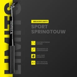 Merkloos Breaking Limits Verstelbaar Springtouw Voor Volwassenen – Speedrope & Jump Rope – Jumping & Skipping Rope – Fitness & Crossfit – Springtouw Kinderen - Anti-Slip Handvat + Slijtbestendig Staaldraad 5 Merkloos Breaking Limits Verstelbaar Springtouw Voor Volwassenen – Speedrope & Jump Rope – Jumping & Skipping Rope – Fitness & Crossfit – Springtouw Kinderen - Anti-Slip Handvat + Slijtbestendig Staaldraad -Fitnessapparatuur Serie Winkel 1196x1200 5