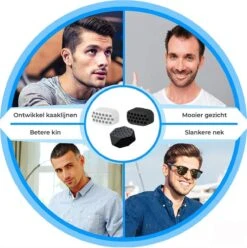 Nuvance - Kaaklijn Trainer (Combi Set) - Pro, Ervaren, Beginner - Jawline Trainer - Kaak Trainer -Fitnessapparatuur Serie Winkel 1197x1200 11