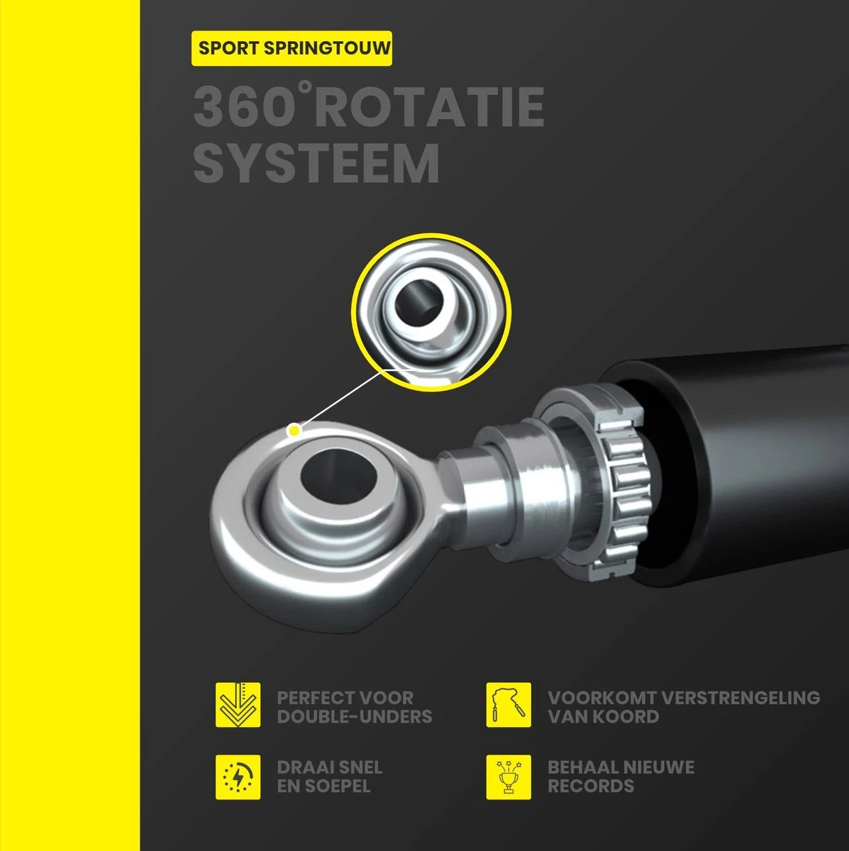 Breaking Limits Verstelbaar Springtouw voor Volwassenen – Speedrope & Jump Rope – Jumping & Skipping Rope – Fitness & Crossfit – Springtouw Kinderen - Anti-Slip Handvat + Slijtbestendig Staaldraad Merkloos Breaking Limits Verstelbaar Springtouw Voor Volwassenen – Speedrope & Jump Rope – Jumping & Skipping Rope – Fitness & Crossfit – Springtouw Kinderen - Anti-Slip Handvat + Slijtbestendig Staaldraad -Fitnessapparatuur Serie Winkel 1197x1200 8