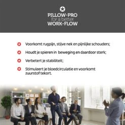 Dynaseat Balanskussen Voor Volwassenen En Kinderen – Ergonomisch Wiebelkussen Met Lucht - 33x7 Cm - Bruin/Grijs – Incl. Pompje -Fitnessapparatuur Serie Winkel 1198x1200 5