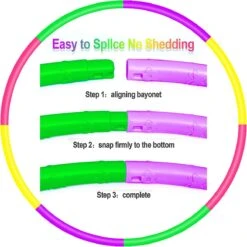 Borvat® | Hoelahoep For Kids - Afneembaar - Verstelbaar Gewicht - Meisjes En Jongens - Fitness - Dierentraining -Fitnessapparatuur Serie Winkel 1199x1200 8