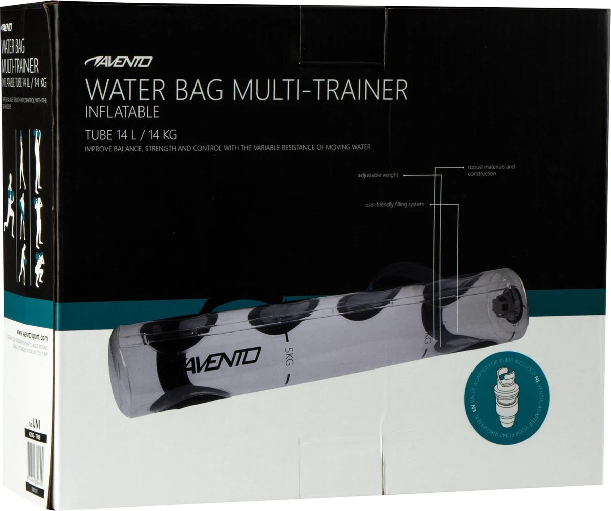 Avento Water Bag Multi-trainer Opblaasbaar - Tube 14 L /14 kg Avento Water Bag Multi-trainer Opblaasbaar - Tube 14 L /14 Kg -Fitnessapparatuur Serie Winkel 1200x1004 5