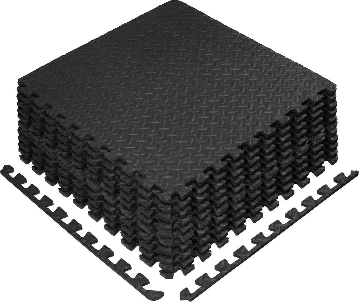 Premium Fitness Puzzelmatten - 12 Stuks - 160x120x1,2cm - 1,92 m2 Merkloos Premium Fitness Puzzelmatten - 12 Stuks - 160x120x1,2cm - 1,92 M2 -Fitnessapparatuur Serie Winkel