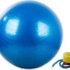 Gymnastiekbal (blauw) - Gymbal - Yoga Bal - Fitness Bal - Pilates - Fitness - 60cm Inclusief Pomp! Versterking Spieren/conditie/Mobiliteit!