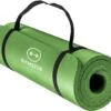 Yoga Mat Inclusief Draagtas En Extra Draagriem - 183 Cm X 61 Cm X 1.5 Cm - Anti Slip Fitnessmat - Fitness Mat Perfect Voor Pilates, Aerobics, Yoga - Fitness & Yoga Mat - Groen -Fitnessapparatuur Serie Winkel 1200x1036 3