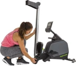 Tunturi Star Fit R100 Roeitrainer - Roeimachine Met 24 Weerstandsniveaus - Roeiapparaat Voor Thuis - Opklapbaar - Kleur: Zwart -Fitnessapparatuur Serie Winkel 1200x1039