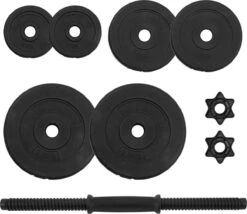 XQ Maxx Verstelbare Dumbell - Gewicht Tot Maximaal 10 Kg - Zwart -Fitnessapparatuur Serie Winkel 1200x1040 1