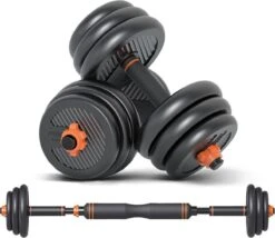✅ Dumbell Set 40kg | Halter Set | Verstelbaar | Innovatief | Inclusief Verstelbare Stang ✅ -Fitnessapparatuur Serie Winkel 1200x1041 6