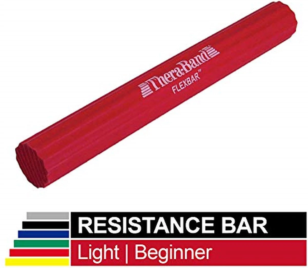 TheraBand FlexBar - rood - medium Thera-Band TheraBand FlexBar - Rood - Medium -Fitnessapparatuur Serie Winkel 1200x1043 1