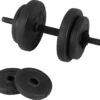 XQ Maxx Verstelbare Dumbell - Gewicht Tot Maximaal 10 Kg - Zwart -Fitnessapparatuur Serie Winkel 1200x1044 7