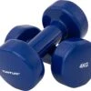 Tunturi Dumbell Set - 2 X 4,0 Kg - Vinyl - Blauw - Incl. Gratis Fitness App 2 Tunturi Dumbell Set - 2 X 4,0 Kg - Vinyl - Blauw - Incl. Gratis Fitness App -Fitnessapparatuur Serie Winkel 1200x1046 3
