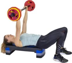 RS Sports Aerobic Pump Set - Halterset Met Gewichten - 130 Cm Stang - Totaal 20 Kg - Rubber Schijven -Fitnessapparatuur Serie Winkel 1200x1054 4