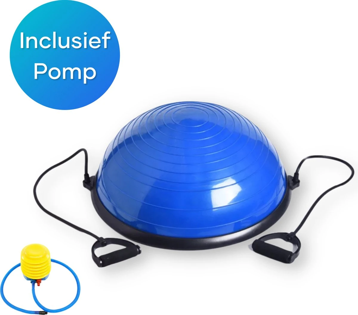 Luxari - Balanstrainer Pro - Balansbal - Inclusief pomp en weerstandsbanden - Ø 60 cm - Balance board - Yoga balance ball - Yoga bal - Balans bal - Balansbord Luxari - Balanstrainer Pro - Balansbal - Inclusief Pomp En Weerstandsbanden - Ø 60 Cm - Balance Board - Yoga Balance Ball - Yoga Bal - Balans Bal - Balansbord -Fitnessapparatuur Serie Winkel 1200x1058 3