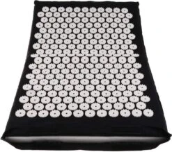 Parcura Acupressuur Mat Met Kussen 67x40 Cm - Spijkermat Acupunctuur Met 8500 Drukpunten - Incl. Draagtas - Zwart -Fitnessapparatuur Serie Winkel 1200x1065 2