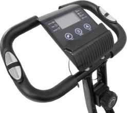 Orange Gym, X-bike Pro Cycle – Zwart - Opvouwbare Hometrainer – Incl. Rugsteun, 8 Weerstandsniveaus, LCD Monitor, Fiets -Fitnessapparatuur Serie Winkel 1200x1067 5