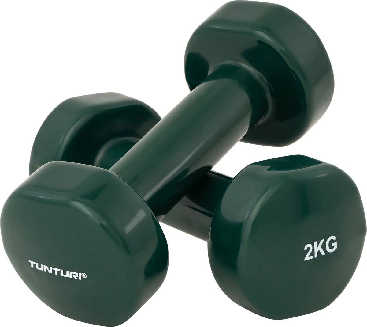 Tunturi Dumbbell set - 2 x 2,0 kg - Vinyl - Groen - incl. gratis fitness app Tunturi Dumbbell Set - 2 X 2,0 Kg - Vinyl - Groen - Incl. Gratis Fitness App -Fitnessapparatuur Serie Winkel 1200x1067 6