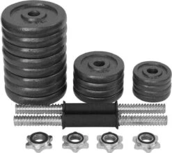 Verstelbare Dumbbell Set 30 Kg Met Koffer - Gietijzeren Gewichten - 2x 15 Kg 7 Verstelbare Dumbbell Set 30 Kg Met Koffer - Gietijzeren Gewichten - 2x 15 Kg -Fitnessapparatuur Serie Winkel 1200x1067 8