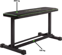 Tunturi FB20 Vlakke Halterbank - Flat Bench - Fitnessbank - Trainingsbank -Fitnessapparatuur Serie Winkel 1200x1074 3
