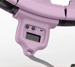 Merkloos Hoelahoep Voor Fitness En Massage - Voor Volwassenen En Kinderen - Schakels Voor Aanpassing Aan Maat - 400g Verzwaarde Bal - Met Teller - Geschikt Voor Afvallen - Makkelijk In Elkaar Te Zetten - Licht Paars -Fitnessapparatuur Serie Winkel 1200x1080 1