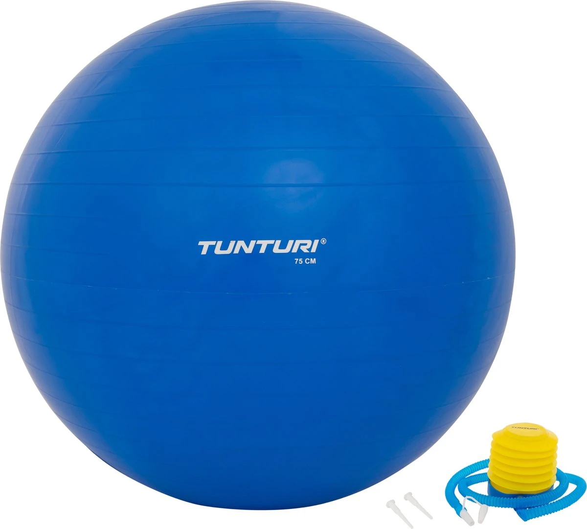 Tunturi Fitness bal - Yoga bal inclusief pomp - Pilates bal - Zwangerschaps bal - 75 cm - Kleur: blauw - Incl. gratis fitness app Tunturi Fitness Bal - Yoga Bal Inclusief Pomp - Pilates Bal - Zwangerschaps Bal - 75 Cm - Kleur: Blauw - Incl. Gratis Fitness App -Fitnessapparatuur Serie Winkel 1200x1081 2