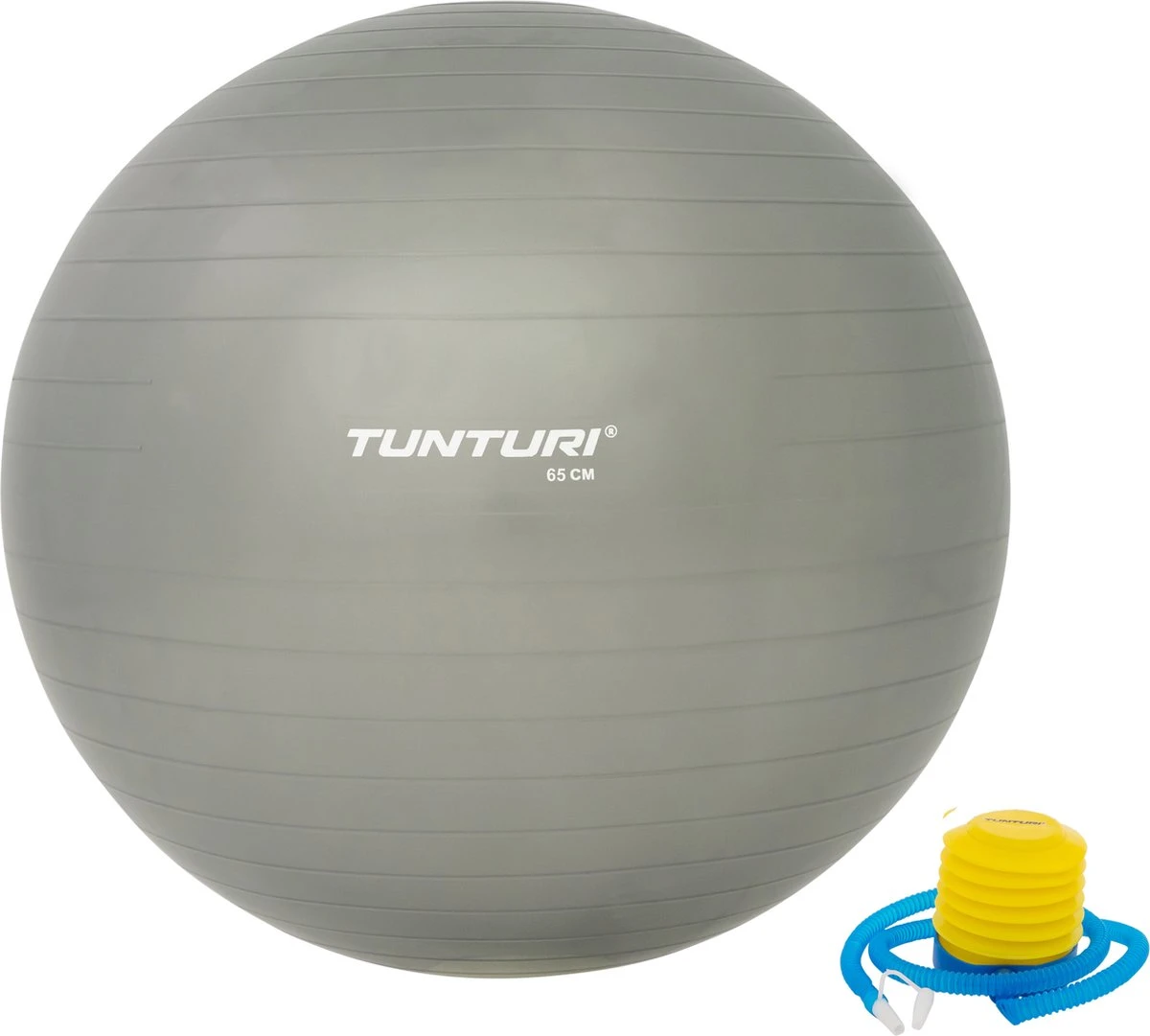 Tunturi Fitness bal - Yoga bal inclusief pomp - Pilates bal - Zwangerschaps bal - 65 cm - Kleur: zilver - Incl. gratis fitness app Tunturi Fitness Bal - Yoga Bal Inclusief Pomp - Pilates Bal - Zwangerschaps Bal - 65 Cm - Kleur: Zilver - Incl. Gratis Fitness App -Fitnessapparatuur Serie Winkel 1200x1081 5