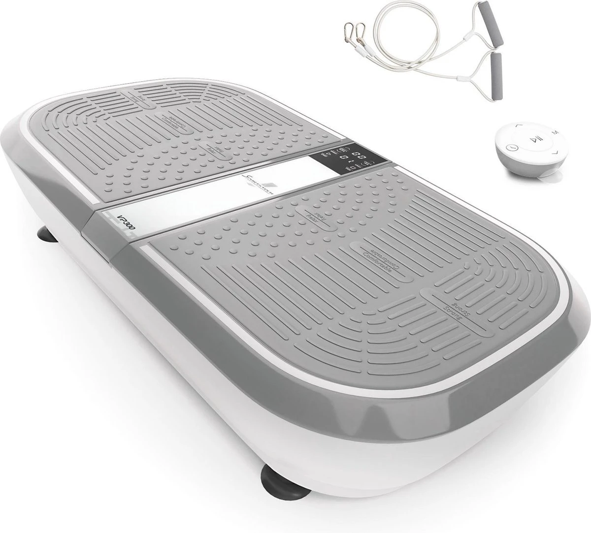 Sportstech Germany VP300 trilplaat - 2x1000 watt - Bluetooth Sportstech Germany VP300 Trilplaat - 2x1000 Watt - Bluetooth -Fitnessapparatuur Serie Winkel