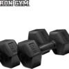Iron Gym Dumbbell Set 2x 6 Kg Grote Robuuste Dumbbells Gietijzer - Fitness Accessoire -Fitnessapparatuur Serie Winkel 1200x1084 8